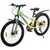 Велосипед SPARK NERO (колеса – 24", сталева рама рама – 12") салатовий з жовтим