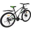 Велосипед SPARK MOUNT (колеса - 27,5", алюмінієва рама - 15") чорний з салатовим