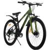 Велосипед SPARK FLIP (колеса – 26", сталева рама – 13") чорний із зеленим