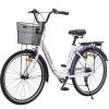 Велосипед SPARK CITY TEYA (колеса - 26", алюмінієва рама - 17") білий