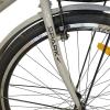 Велосипед SPARK CITY VISTA (колеса - 28", сталева рама - 18") з кошиком світло-сірий