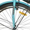 Велосипед SPARK CITY MIRA (колеса - 28", сталева рама - 18") з кошиком світло-блакитний