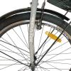 Велосипед SPARK CITY LIRA (колеса - 26", сталева рама - 17") з кошиком сірий
