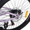 Велосипед SPARK NERO (колеса - 24", сталева рама - 12") світло-бузковий
