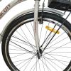 Велосипед SPARK CITY AURA (колеса - 26", сталева рама - 17") з кошиком холодно-сірий